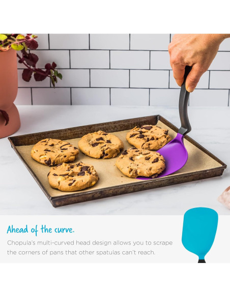 Espátula Antiadherente Dreamfarm Chopula 30.48 cm Amarillo