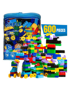 Bloques de Construcción Dimple 600 Piezas Multicolores