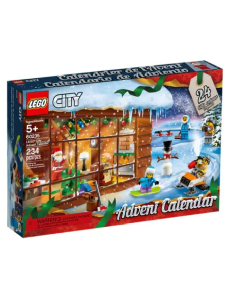 Calendario de Adviento LEGO City 60235 - 234 Piezas