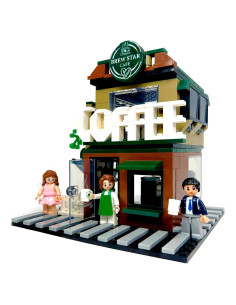 Conjunto Modular Cafetería General Jim - 283 Piezas 2 Pisos