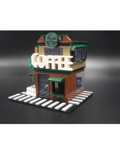 Conjunto Modular Cafetería General Jim - 283 Piezas 2 Pisos 2