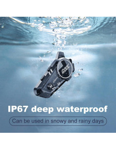 Auriculares Bluetooth JZAQ A13 para Casco Motocicleta 2