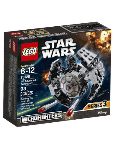 LEGO Star Wars TIE Advanced Prototype 75128 93 Piezas