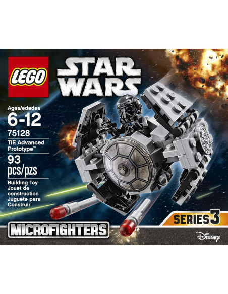 LEGO Star Wars TIE Advanced Prototype 75128 93 Piezas