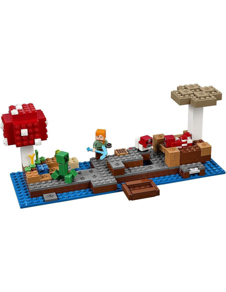 LEGO Minecraft Isla de los Hongos 21129 Aventura Modular LEGO Minecraft Isla de los Hongos 21129 Aventura Modular