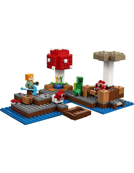 LEGO Minecraft Isla de los Hongos 21129 Aventura Modular LEGO Minecraft Isla de los Hongos 21129 Aventura Modular
