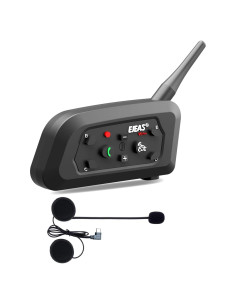 Auricular Bluetooth EJEAS V6 para Motocicleta con Reducción de Ruido