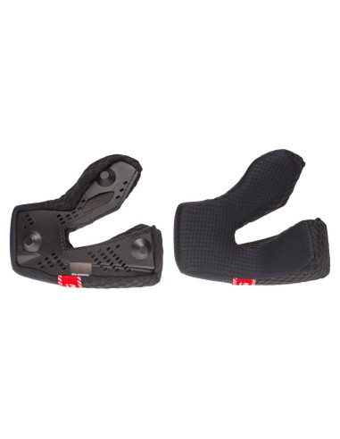 Almohadillas de mejilla Bell Moto-10 Negro 35mm