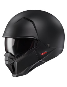 Casco HJC CS-MX II Grande Negro Semi Mate Off-Road 2