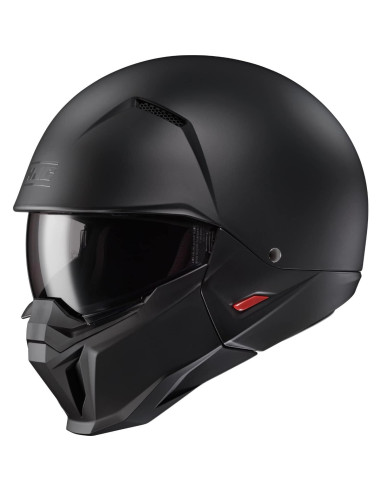 Casco HJC CS-MX II Grande Negro Semi Mate Off-Road