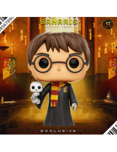Figura Pop! Harry Potter con Hedwig Funko 9.5 cm 2