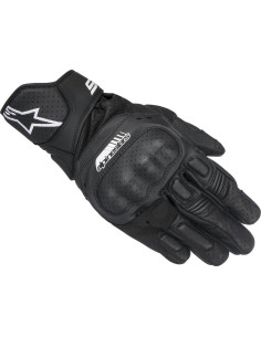 Guantes de Motocicleta Alpinestars SP-5, S, Negro, Cuero 2