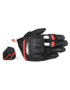 Guantes de Motocicleta Alpinestars SP-5 XL Negro/Blanco/Rojo
