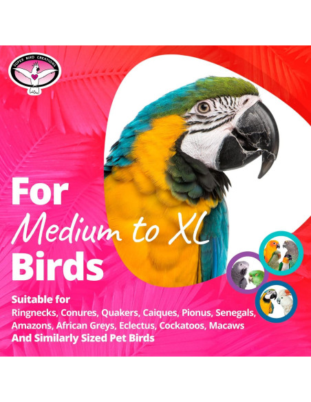 Juguetes para Aves Super Bird Creations Fatty Bagels 24 Pzas