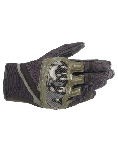 Guante Alpinestars Chrome Negro XL con Protector de Nudillos