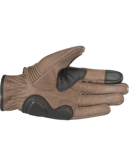 Guantes de Moto Alpinestars Crazy Eight 2XL Marrón/Negro Guantes de Moto Alpinestars Crazy Eight 2XL Marrón/Negro