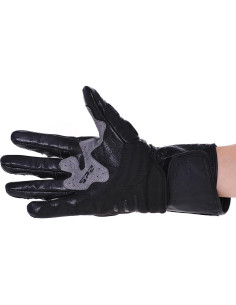Guantes de Motocicleta Seibertron SP-2 de Cuero Negro 2