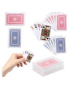 Mini Baraja de Cartas El Dreidel Company 6-Pack Fiesta