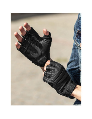Guantes de Moto INBIKE de Piel de Cabra Transpirables