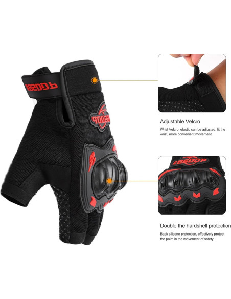 Guantes MUYDZ Sin Dedos Antideslizantes para Ciclismo