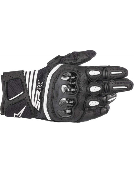 Guante de moto Alpinestars SMX Plus V2 Hombre Negro Grande Guante de moto Alpinestars SMX Plus V2 Hombre Negro Grande