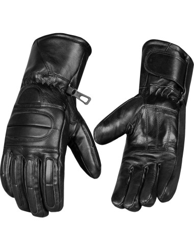 Guantes de Motocicleta Jackets 4 Bikes SL23 Térmicos Negros M