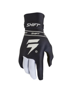 Guante Shift MX Black Label Qwik para motocross negro