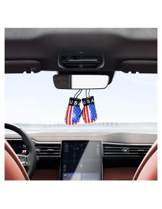 Guantes de Boxeo Mini Kewucn para Espejo de Coche PVC