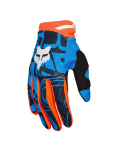 Guante de Motocross Fox Racing Yth 180 Azul Pequeño