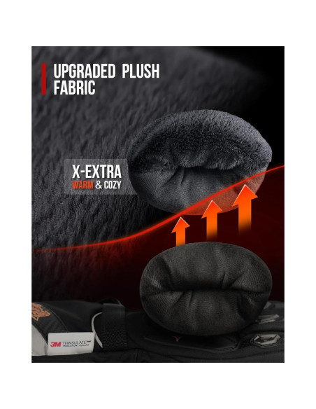 Guantes de Motocicleta BORLENI AXE02 Impermeables Unisex