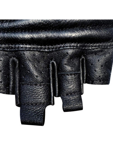 Guantes de Motocicleta KAIWENDE Medianos de Cuero Acolchados