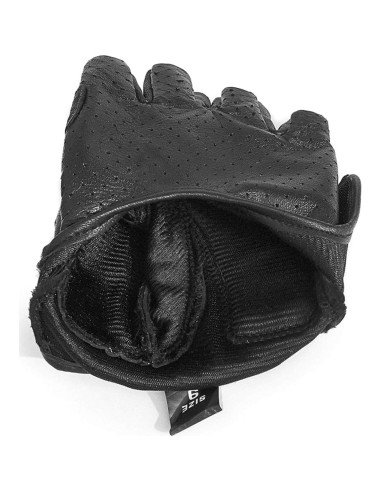 Guantes de Motocicleta KAIWENDE Medianos de Cuero Acolchados