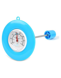 Termómetro Flotante de Piscina SPOROLWE 1.68" PVC Resistente