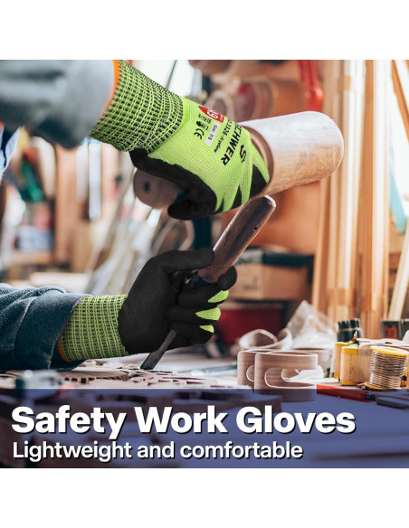 Guantes Schwer ProGuard PR3326 A9 Amarillo Talla M