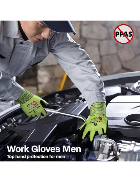 Guantes Schwer ProGuard PR3326 A9 Amarillo Talla M