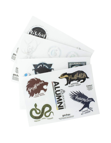 Calcomanías Reutilizables Harry Potter - Paladone 4 Hojas