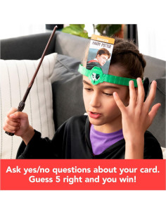 Hedbanz Harry Potter Edición 2022 Juego Familiar 4 Diademas 2