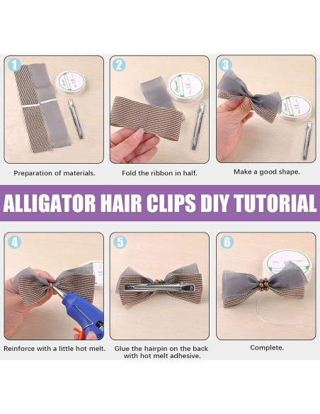 Kit de Clips para el Cabello Swpeet 160Pcs - 5 Estilos Metálicos