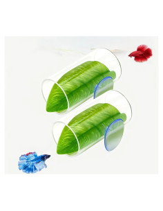 Túnel Acrílico para Peces Betta DODOAQUA 7.8cm Transparente