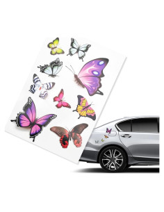 Calcomanías de Vinilo Mariposa SHMZK 18x26 cm Impermeable