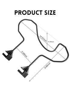 Soporte para Sombrero de Vaquero Gasedin - Acero Inoxidable Negro 2