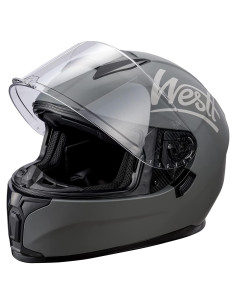 Casco de Motocicleta Westt Storm X Gris L 1.60 kg Aprobado DOT