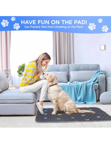 Almohadillas Lavables para Cachorros Aitmexcn 61x91cm 2Pcs