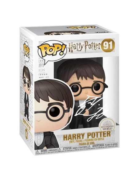 Funko Pop Harry Potter Daniel Radcliffe Reimpresión Firmada