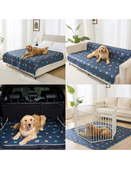 Almohadillas Lavables para Cachorros Aitmexcn 61x91cm 2Pcs