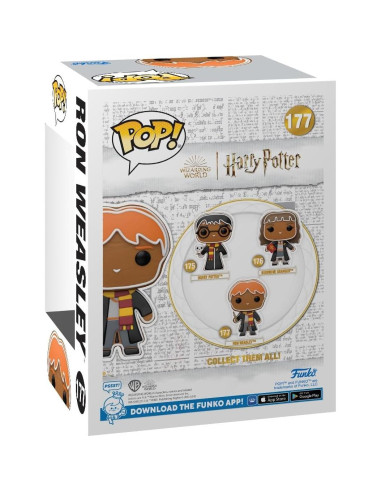 Funko POP Ron Weasley Pan de Jengibre 10 cm - Figura Coleccionable