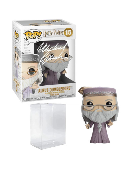 Funko Pop Albus Dumbledore Michael Gambon Firmado Facsímil