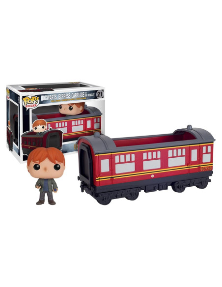 Funko POP Rides Harry Potter Vagón Hogwarts Express con Ron