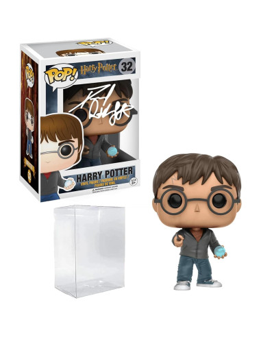 Funko Pop Harry Potter Daniel Radcliffe Autografiado Facsímil
