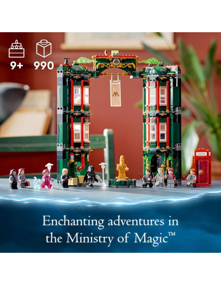 LEGO Harry Potter El Ministerio de Magia 76403 12 Minifiguras